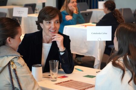 Céline Cottalorda faisait partie des mentors participant à l'évènement GirlBoss © Benjamin Godart - Monaco Tribune