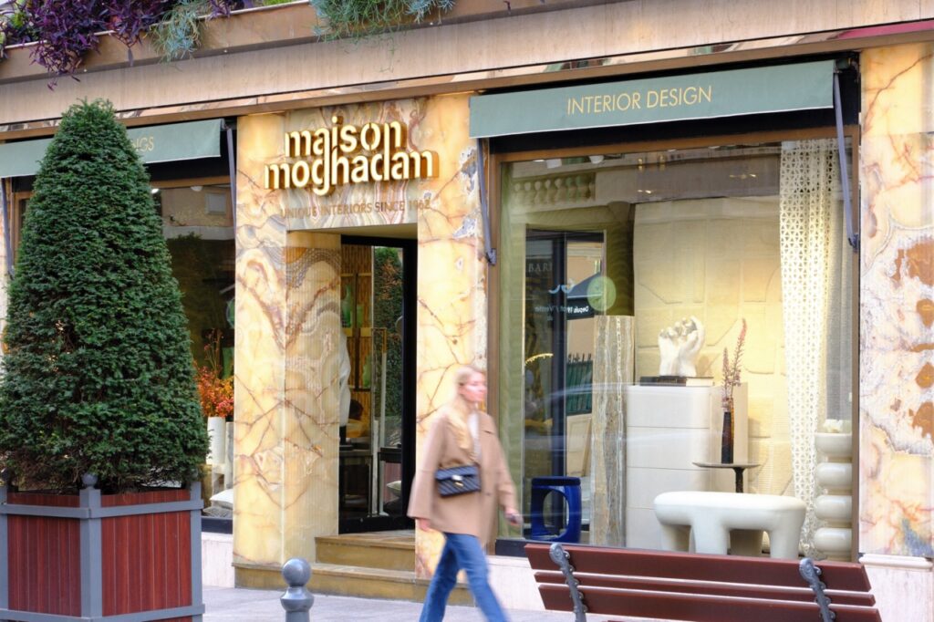 La boutique de Maison Moghadam se situe au 39 Boulevard des Moulins à Monaco © Benjamin Godart