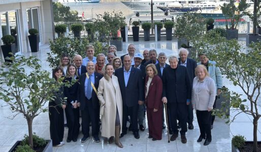 Administrateurs et membres associés de la Stelios Philanthropic Foundation se sont retrouvés en Principauté le mardi 24 mars © Sir Stelios Foundation