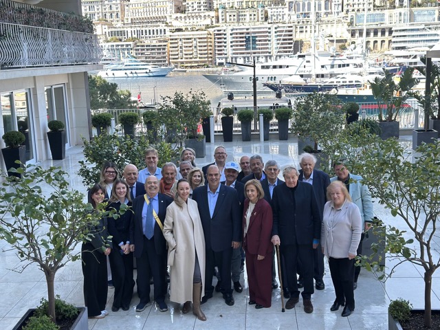 Administrateurs et membres associés de la Stelios Philanthropic Foundation se sont retrouvés en Principauté le mardi 24 mars © Stelios Foundation