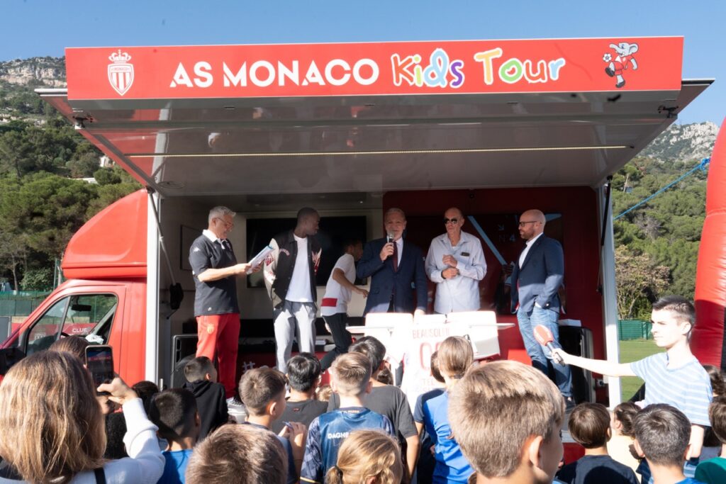 Le kids Tour fait une étape le 15 avril à Beausoleil © AS Monaco
