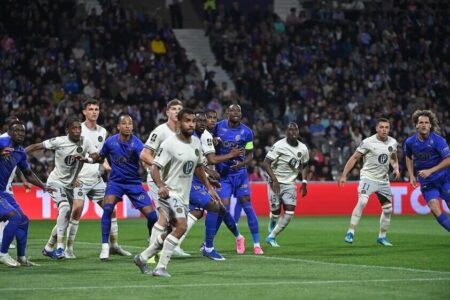 L'AS Monaco fait match nul face à Toulouse, sur le même score que son dernier match face à Auxerre © ASM