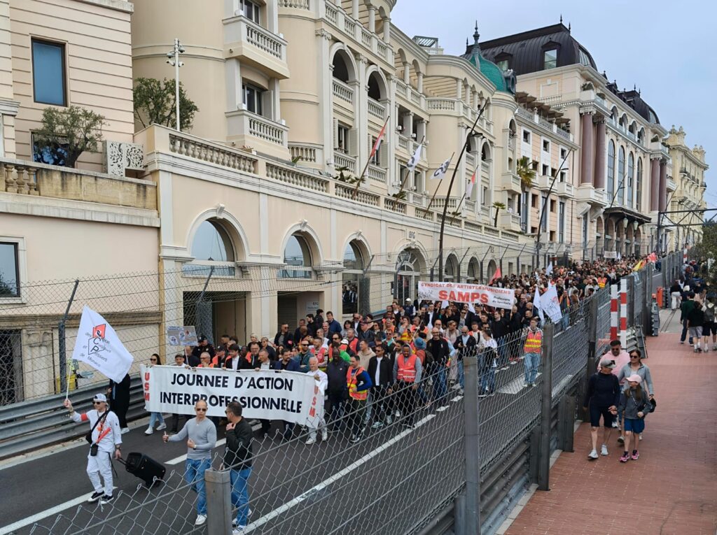 La journée d'action interprofessionnelle a mobilisé plusieurs centaines de personnes le 10 avril dernier © Syndicat des cuisiniers - Facebook