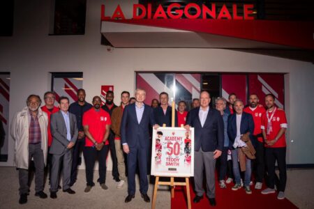 Le Prince Albert II et Dmitry Rybolovlev ont célébré les 50 ans de l'Academy à la Diagonale © AS Monaco