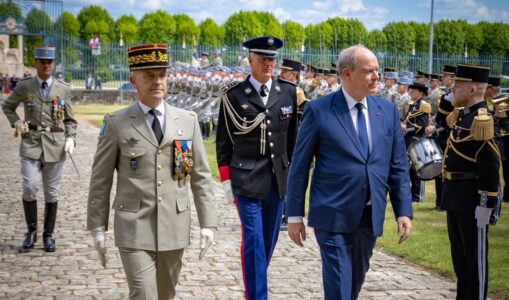 Le Prince Albert II à Saumur le 7 mai © Frédéric Nebinger / Palais princier