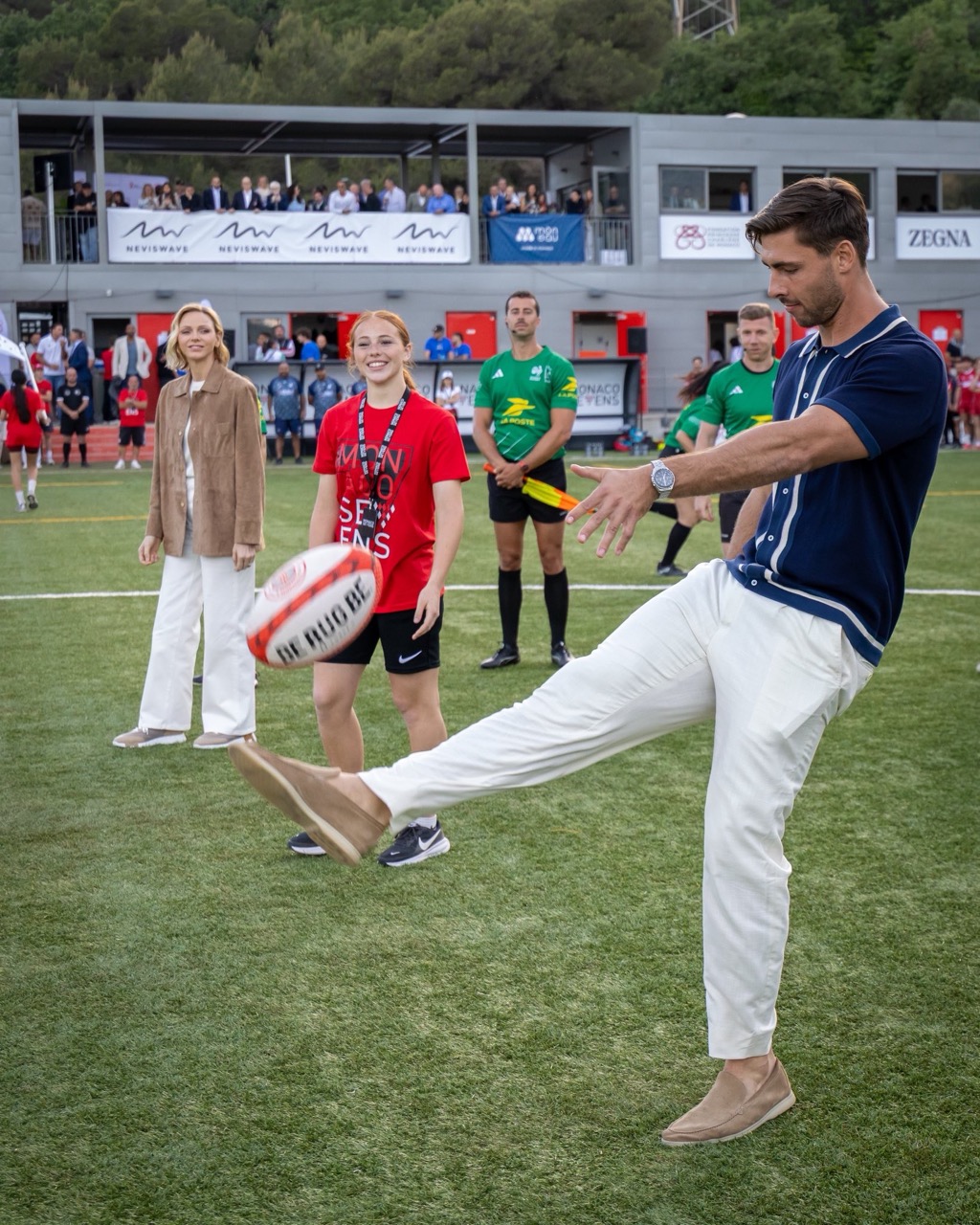 Princess Charlene of Monaco Opens Inaugural Monaco Sevens with Tribute to Rugby Legend Dominici — image 6