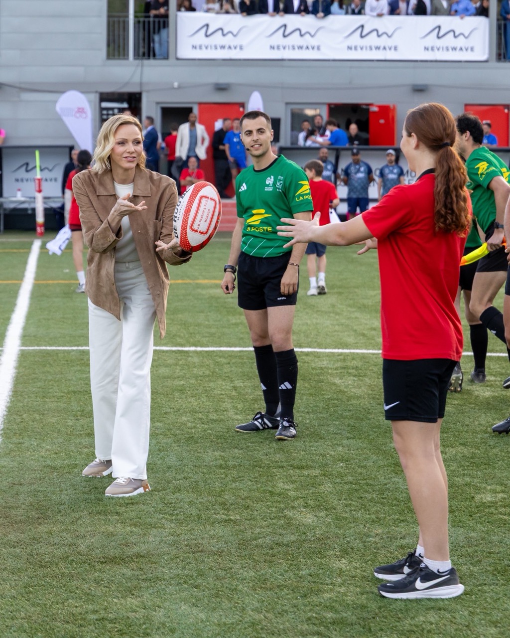 Princess Charlene of Monaco Opens Inaugural Monaco Sevens with Tribute to Rugby Legend Dominici — image 4