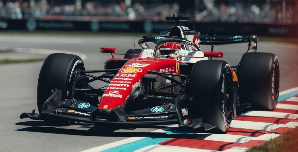 Charles Leclerc lors du Grand Prix de Montréal © Facebook - Ferrari