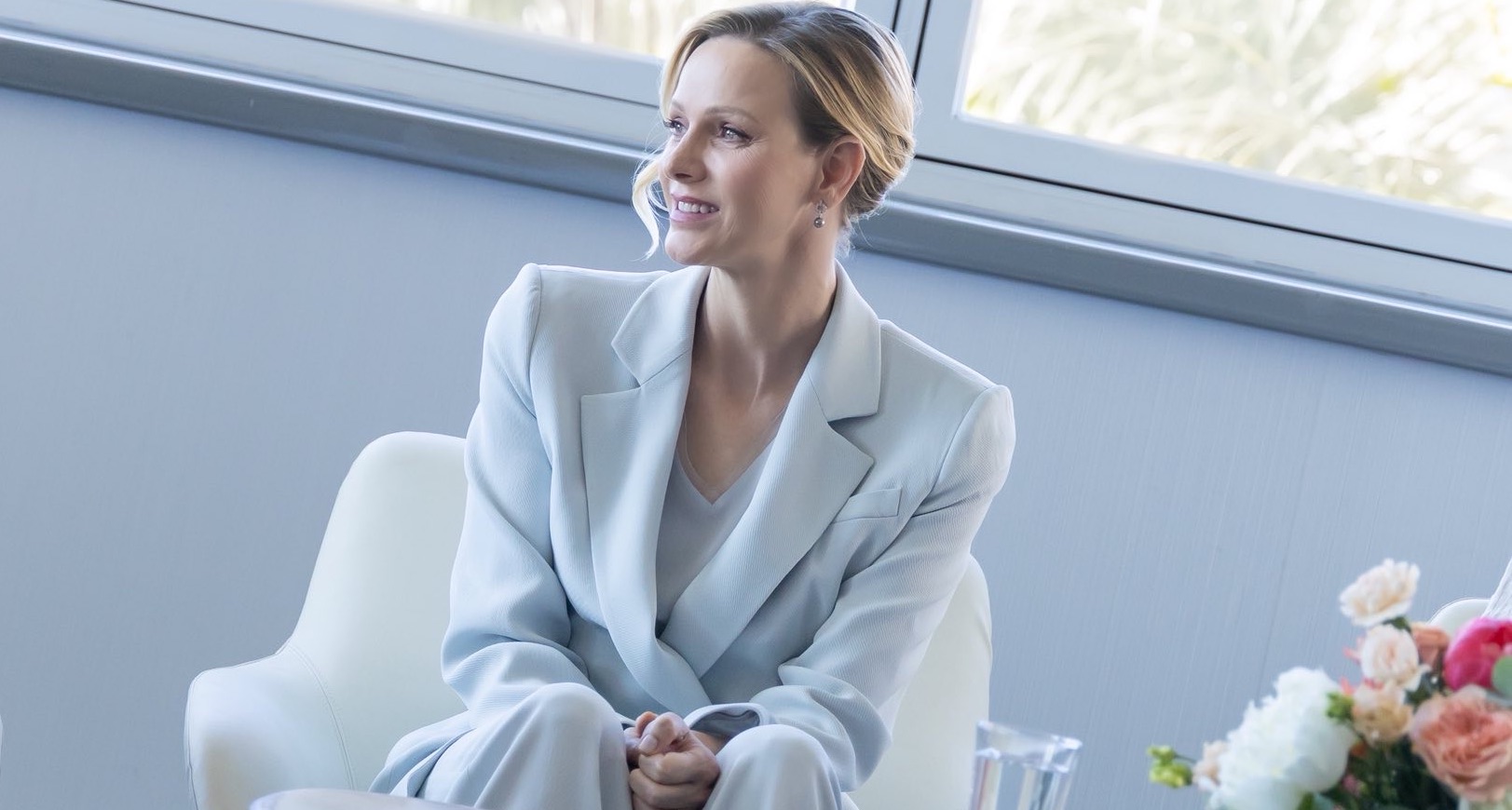 Princess Charlene invokes Mandela to make the case for sport as a tool for equality before European parliamentarians