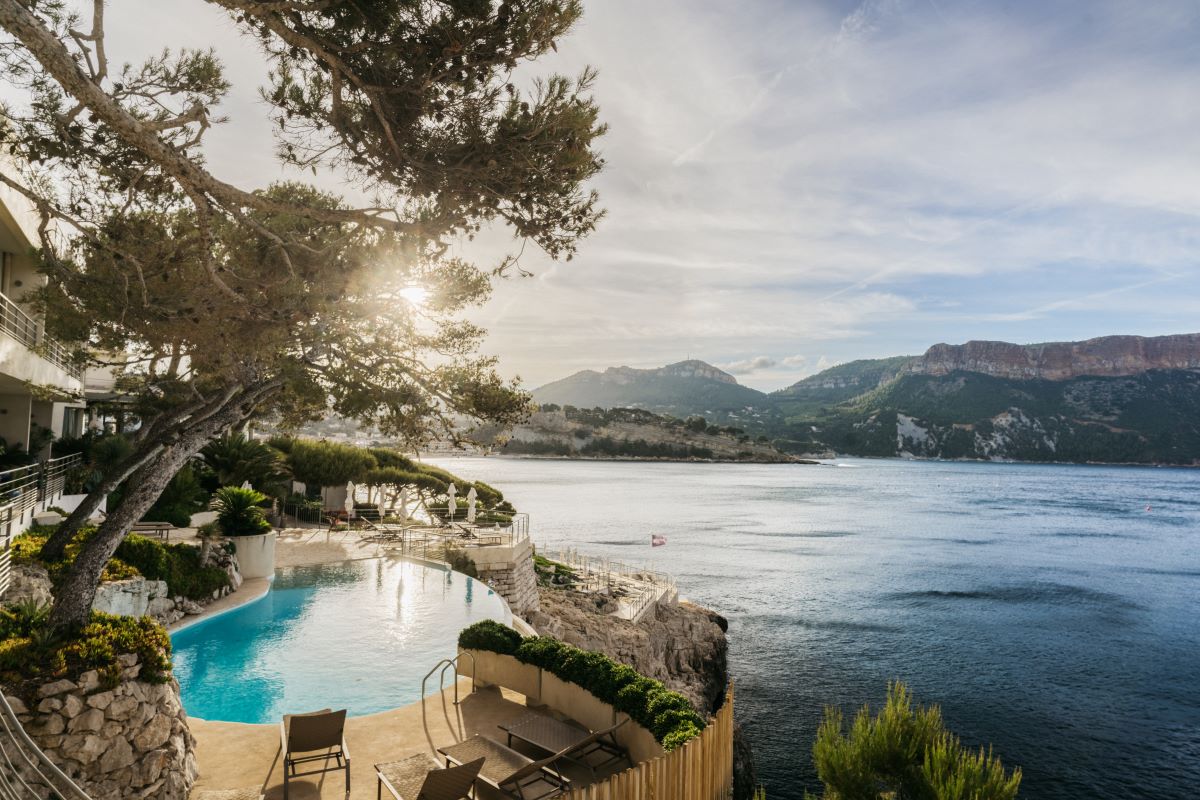 Les Roches Blanches: quiet luxury on the shores of Cassis